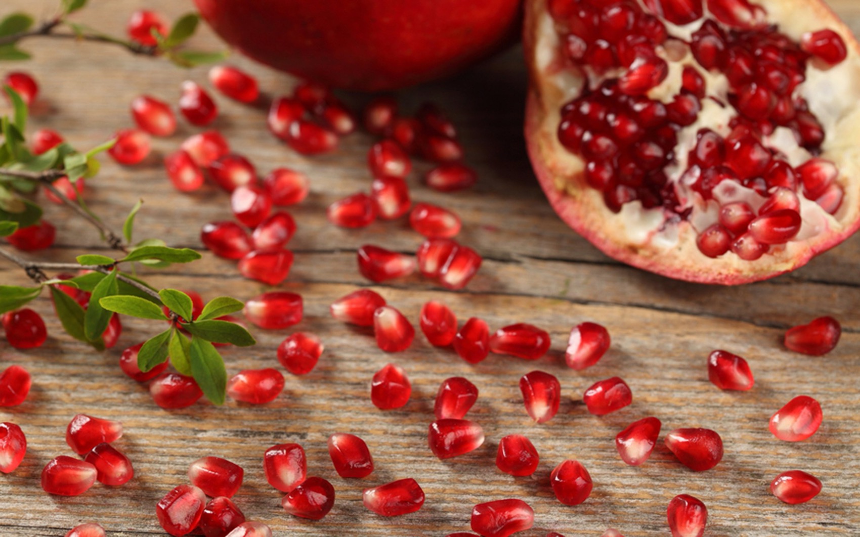 Fresh pomegranates ready for export
